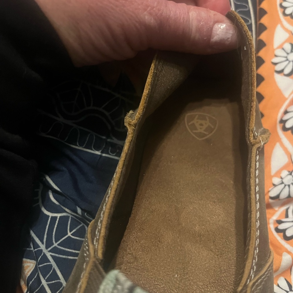 Ariat Tan Casual Slip-On Shoes - Picture 4 of 5